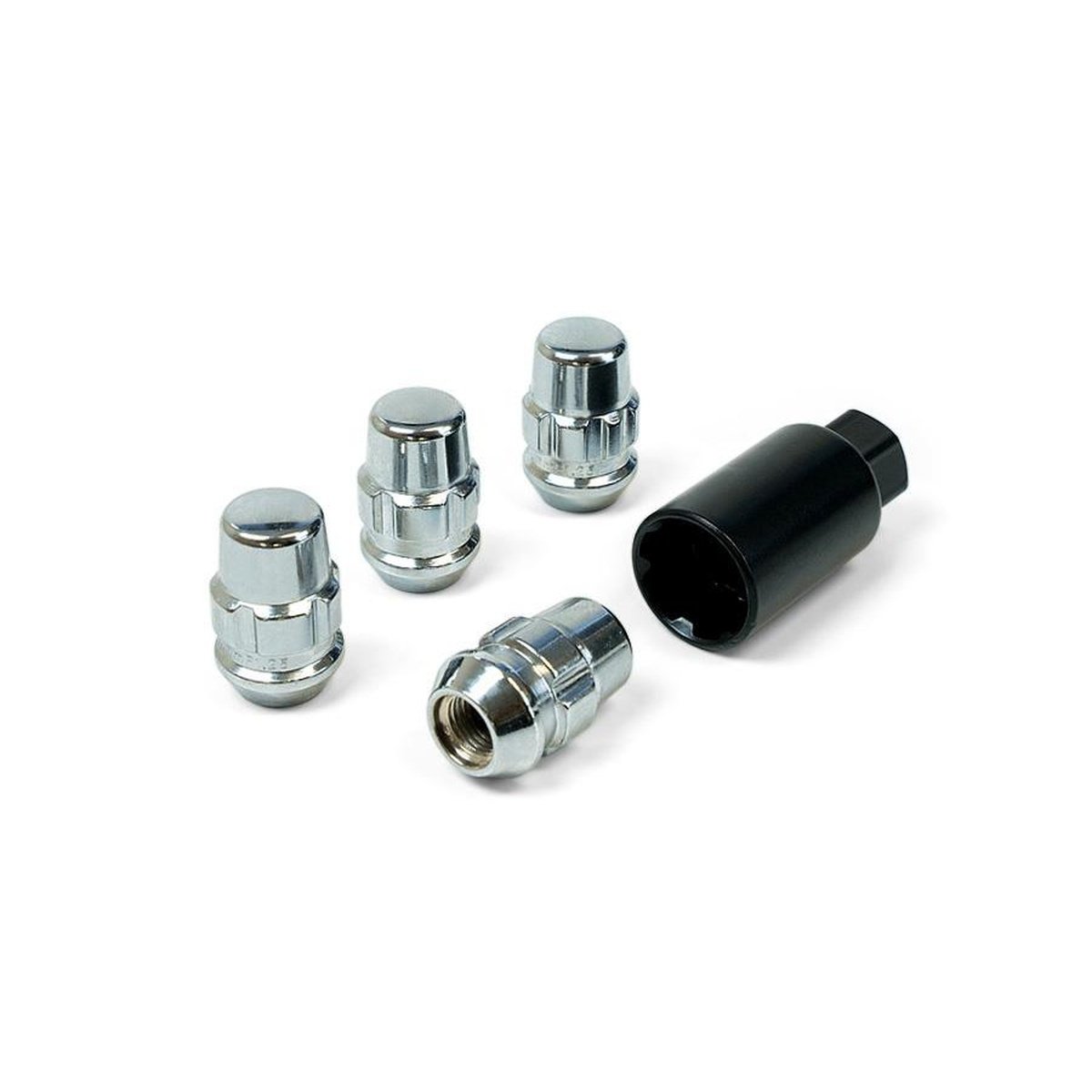 SAAS Locking Wheel Nuts Splined Acorn Bulge 7/16" (4 Pack) 923320