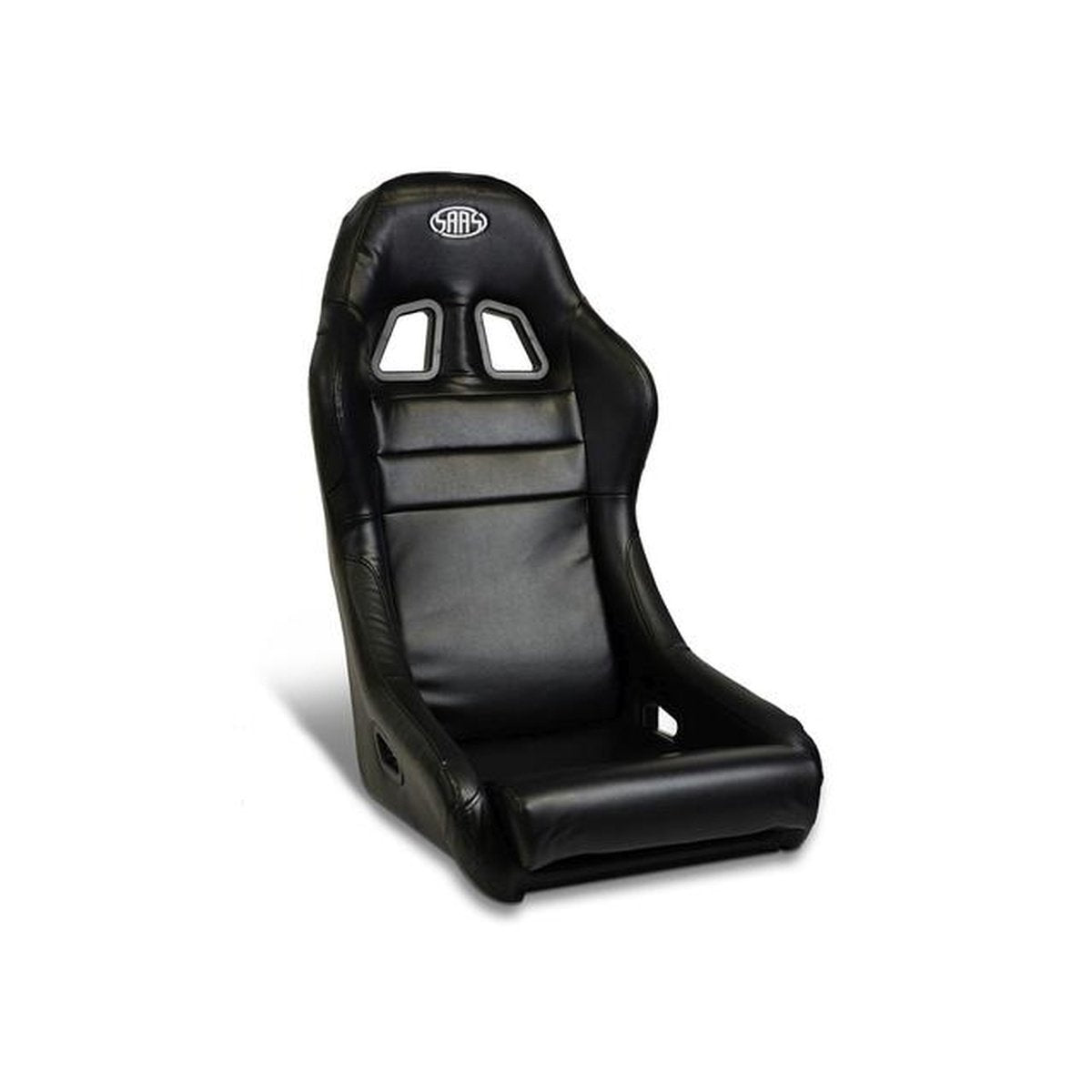SAAS Sports Seat Mach II Fixed Back PU Leather (Black) RP1001L