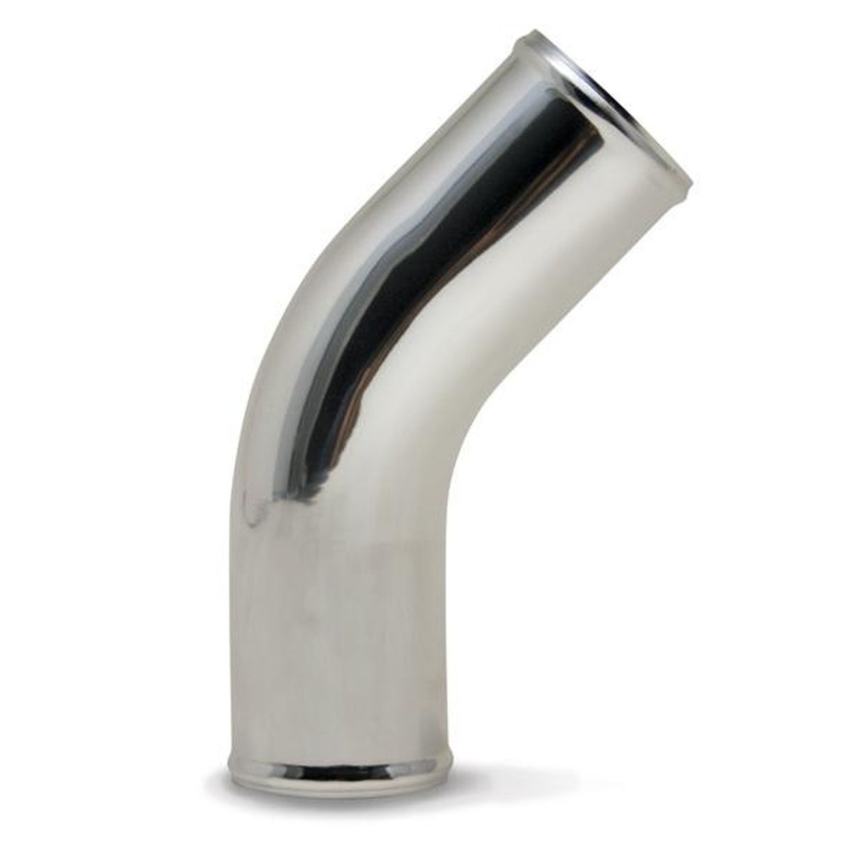 SAAS Aluminium Pipe 76mm ID x 45 Degree Polished SAP7645P