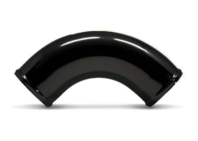 SAAS Aluminium Pipe 76mm ID x 90 Degree Black Anodised SAP7690B