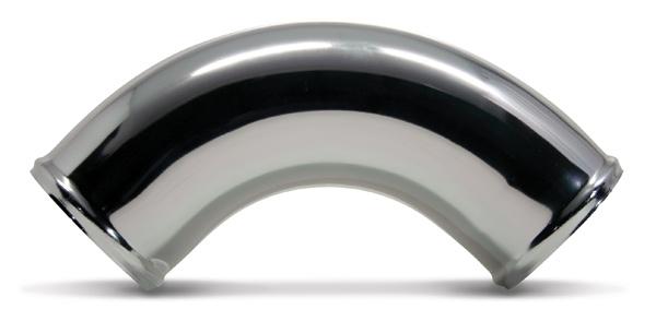 SAAS Aluminium Pipe 76mm ID x 90 Degree Polished SAP7690P