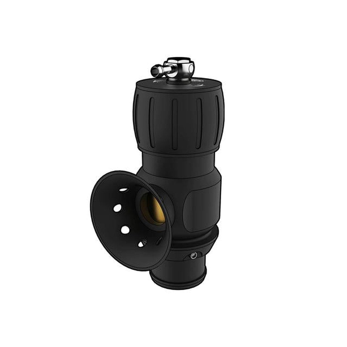 SAAS Universal BOV Adjustable Dual Port (Black) SBOV02