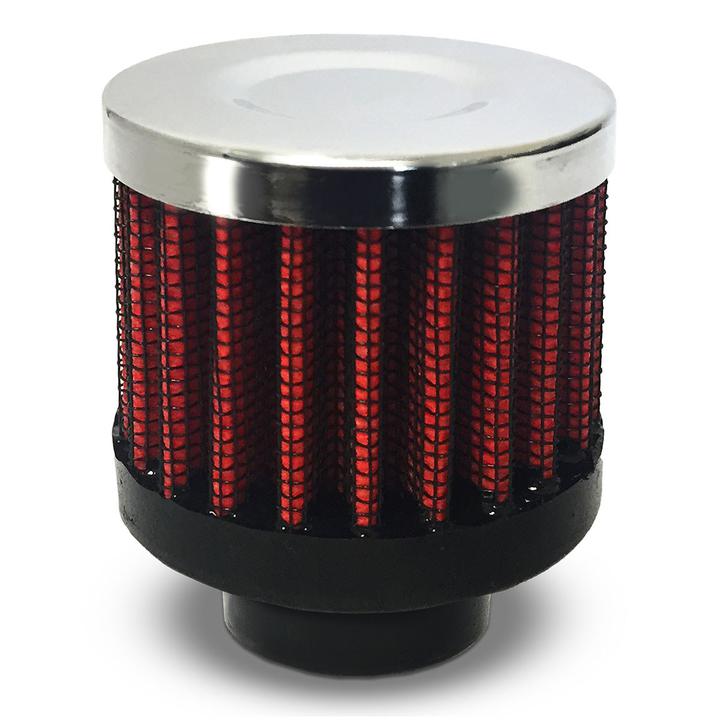 SAAS Breather Filter 20mm Neck Red SF8520