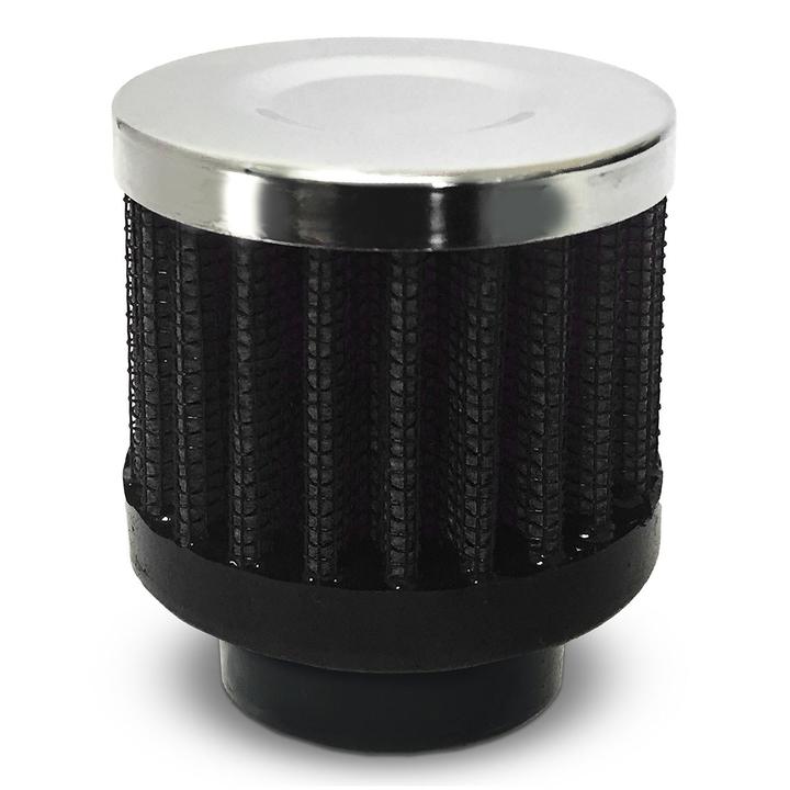 SAAS Breather Filter 25mm Neck Black SF8625