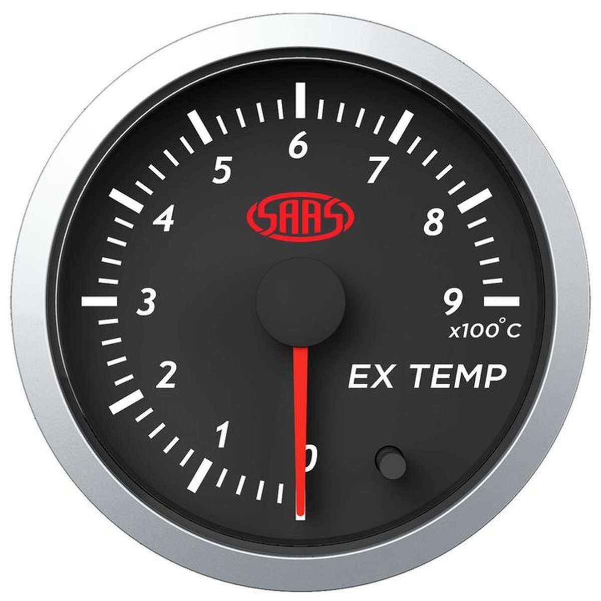 SAAS Street Series 2-1/16" Exhaust Temp Gauge 0-900 Black SG21240