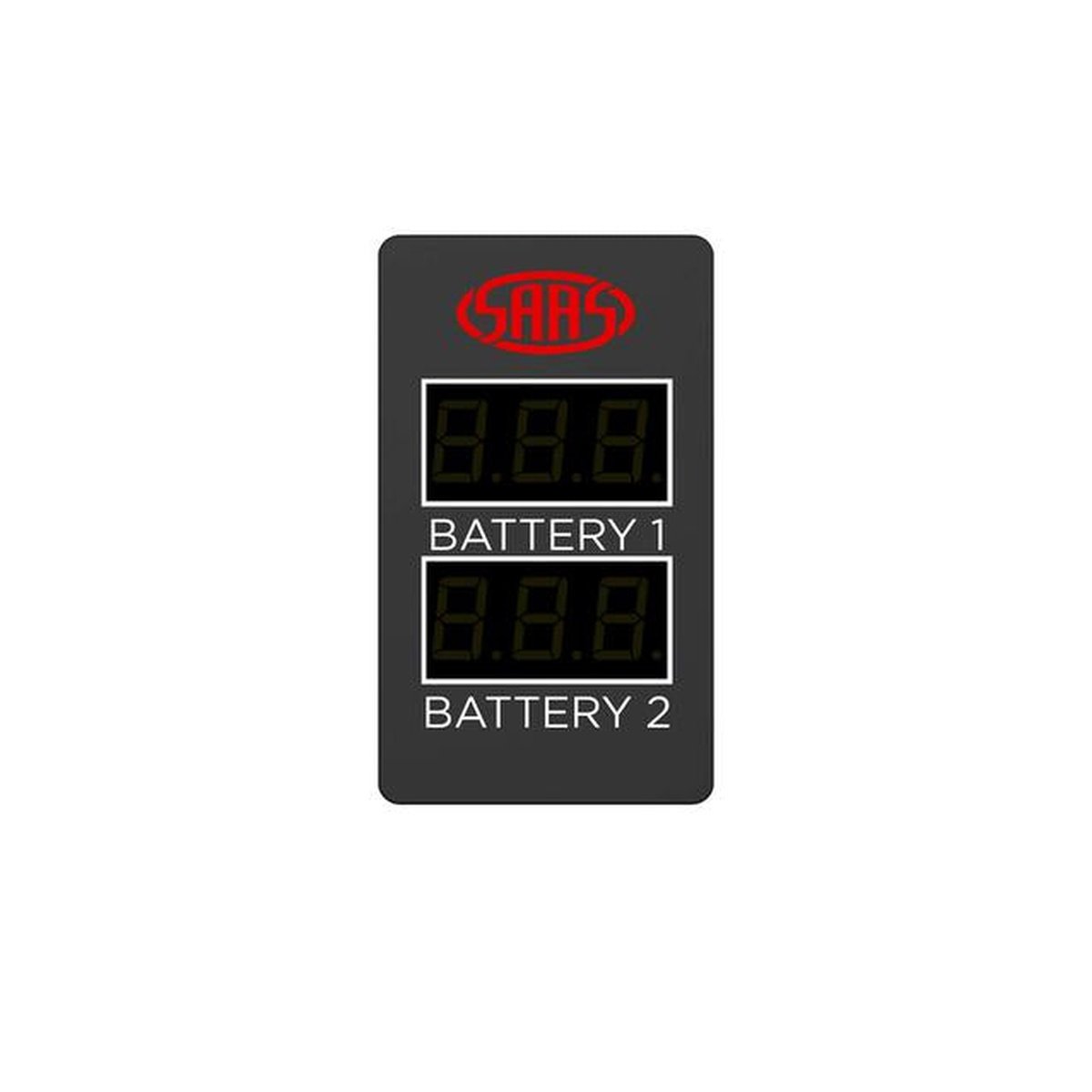 SAAS Dual Volt Digital Switch Gauge 8-18V (Suits Toyota) 40x20mm SG81511