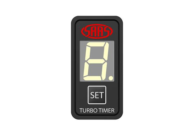SAAS Turbo Timer Digital Switch Gauge Auto (Suits Nissan) 39x23mm SG81803