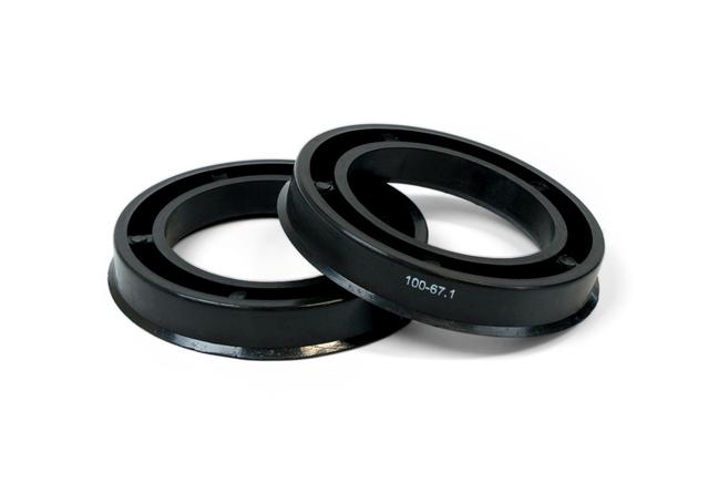 SAAS Hub Centric Ring 100-67.1mm (Pair) ABS Plastic SHR100671