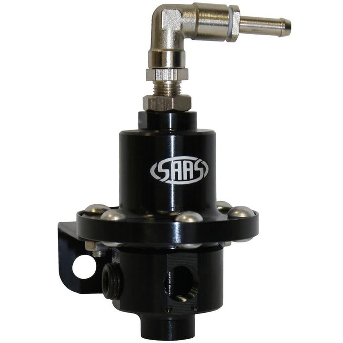 SAAS Fuel Pressure Regulator Adjustable EFI (Black) SR1001