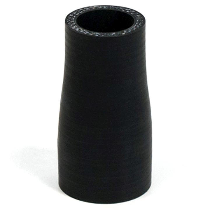 SAAS Silicone Straight Reducer 25 x 32 x 76mm Black SSH253276