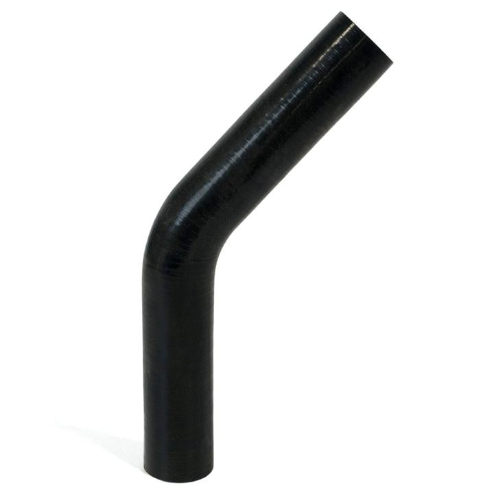 SAAS Silicone 45 Degree Hose 32 x 32mm Black SSH453232