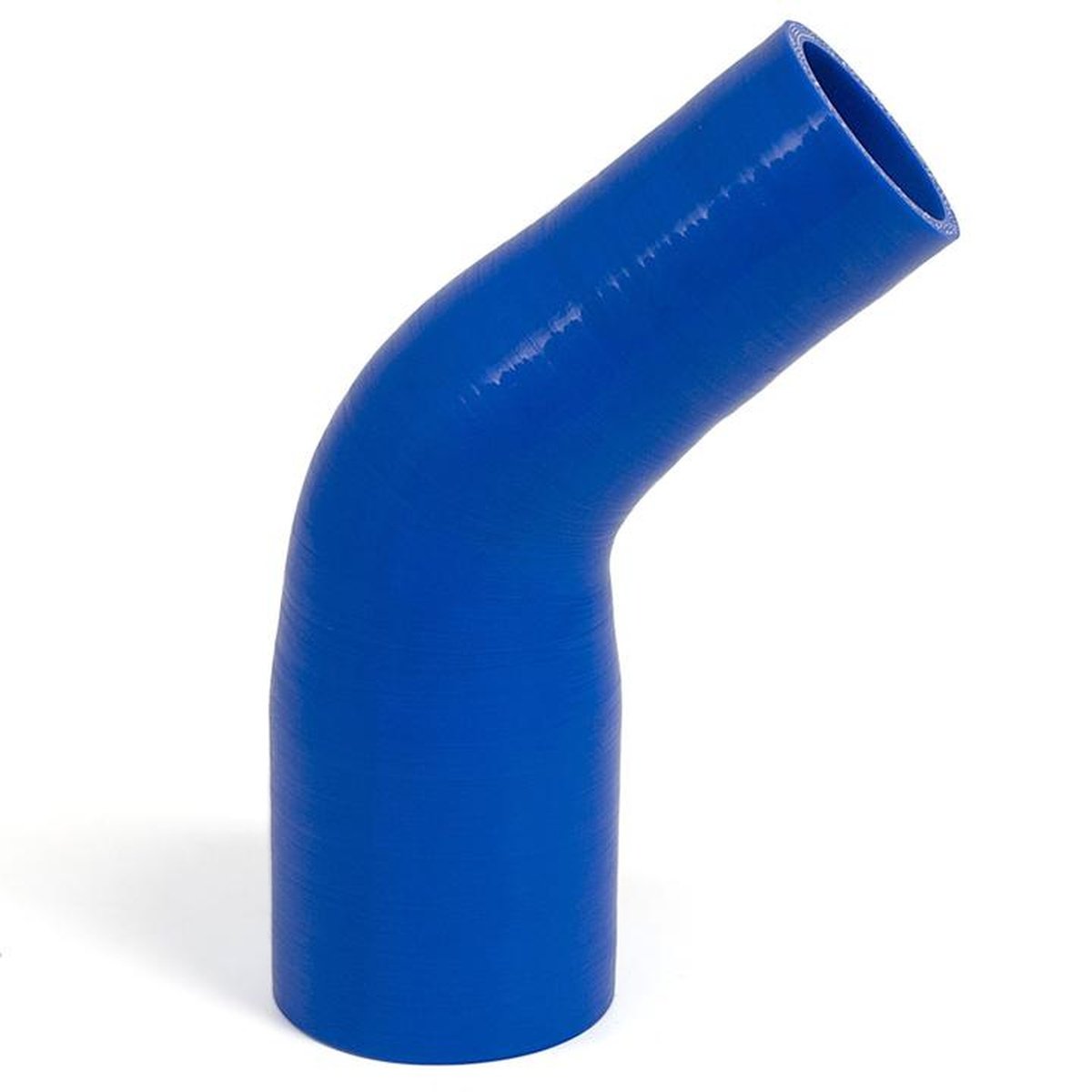 SAAS Silicone 45 Degree Reducer 51 x 76mm Blue SSH455176E