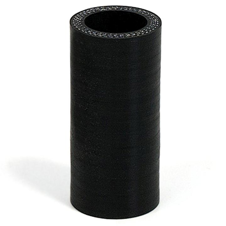 SAAS Silicone Straight Hose 63 x 63 x 254mm Black SSH6363254
