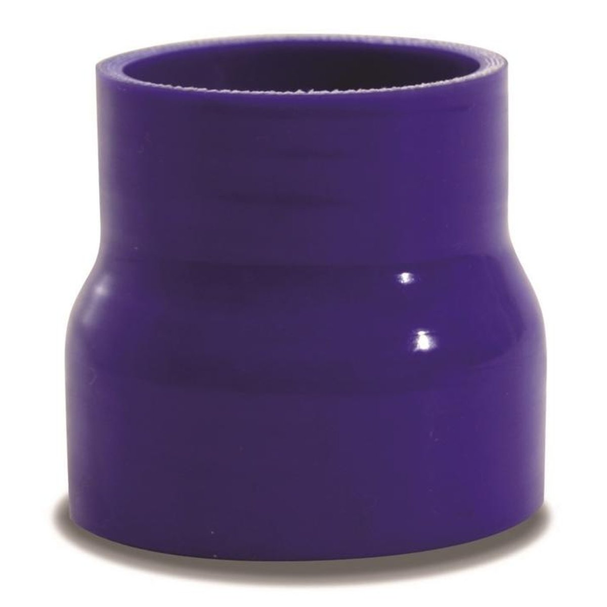 SAAS Silicone Straight Reducer 51 x 76 x 76mm Blue SSH517676E