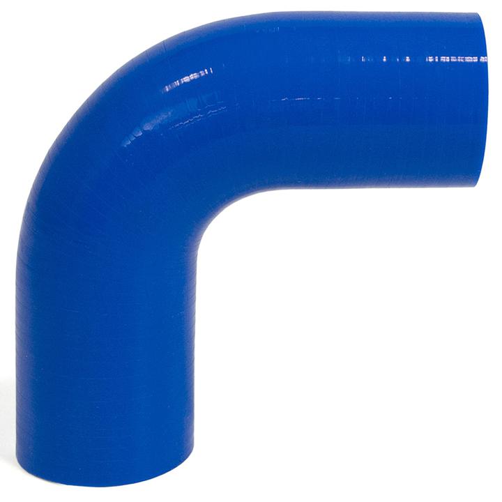 SAAS Silicone 90 Degree Hose 82 x 82mm Blue SSH908282E