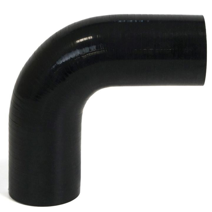 SAAS Silicone 90 Degree Hose 63 x 63mm Black SSH906363