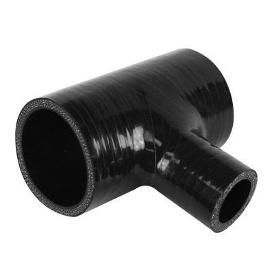 SAAS Silicone Hose Tee 25 x 76 x 102mm SSHTP76