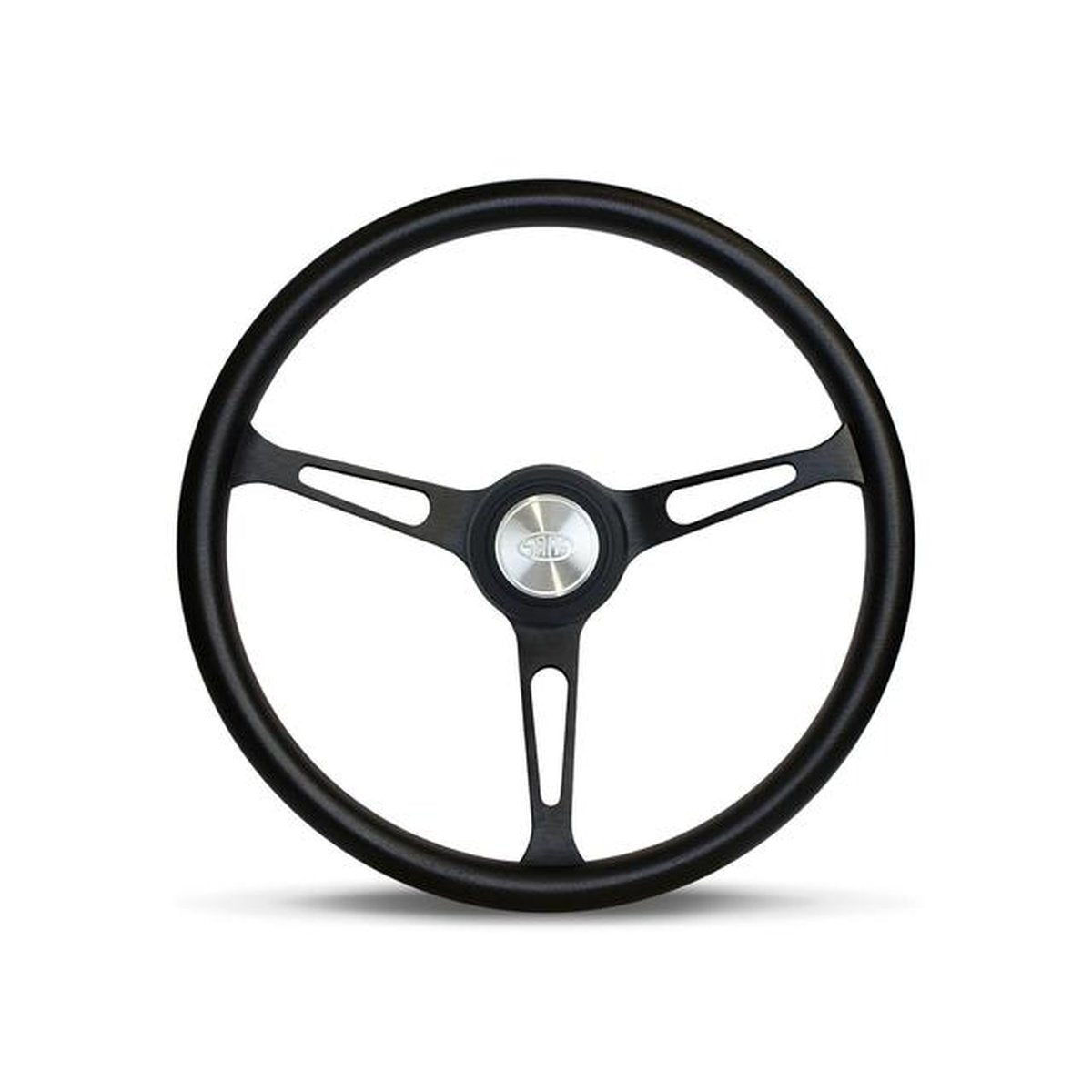 SAAS Steering Wheel Classic Poly Black Alloy 380mm SW702PSB