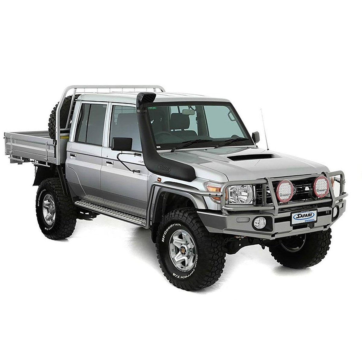 Safari Snorkel V-Spec Kit fits Toyota LandCruiser 4.5L Diesel 76, 78, 79 Series 2007-16