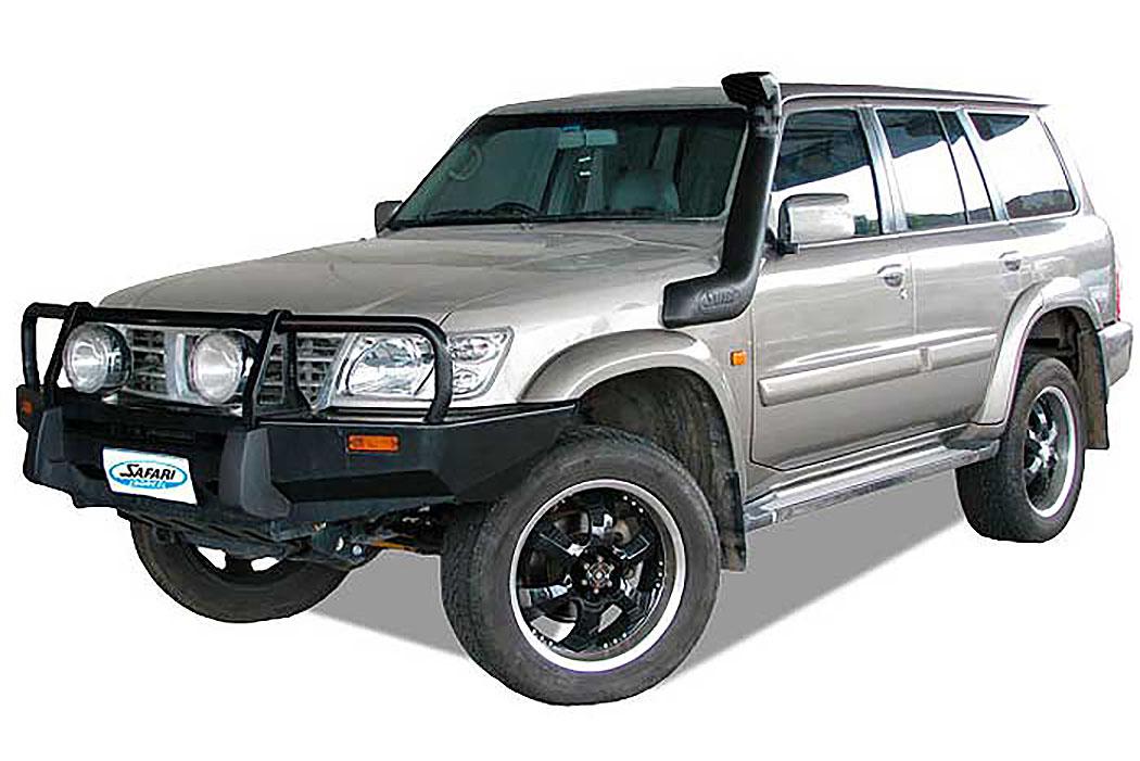 Safari Snorkel V-Spec Kit fits Nissan Patrol GU 2.8L/4.2L Petrol 1997-2006