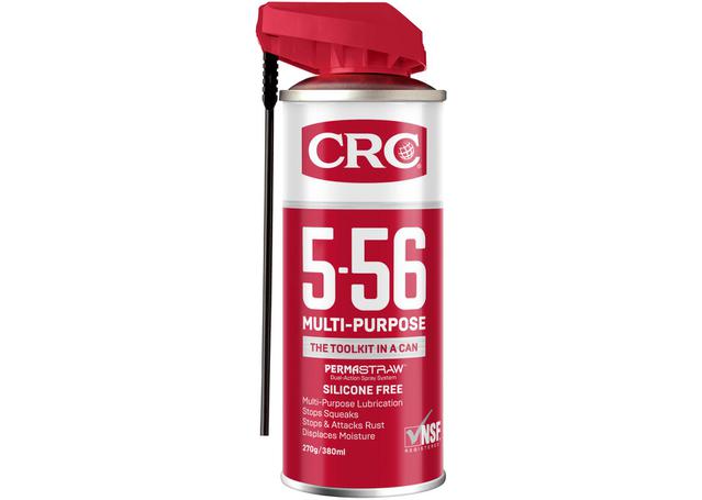 CRC 5-56 Multi-Purpose Permastraw Lubricant Aerosol Spray 270g 1753106