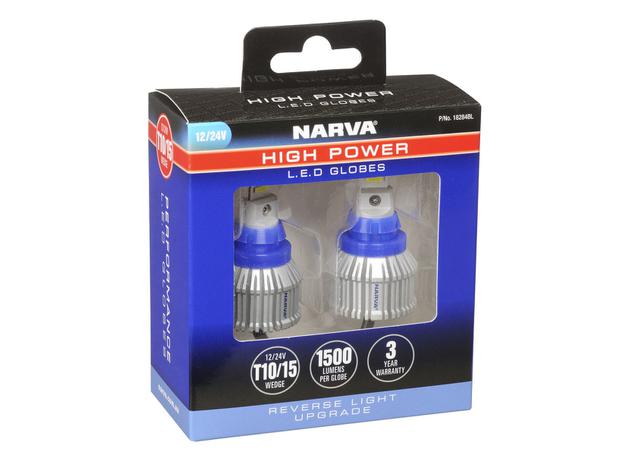 Narva LED Globe T15 12/24V HP Rev 18284BL