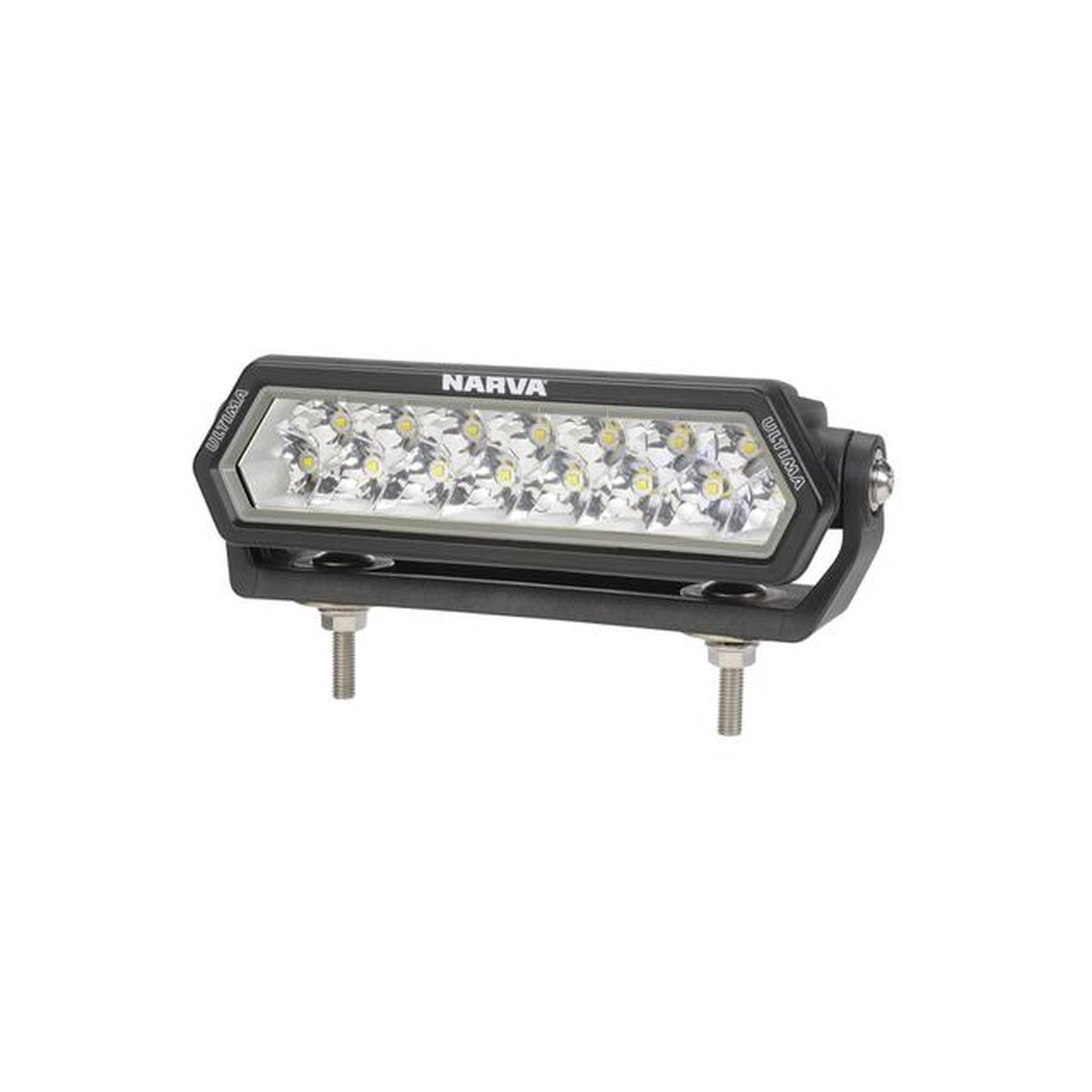 Narva Ultima 8" Long & Wide Hybrid Beam Light Bar (Pair) 71710BK