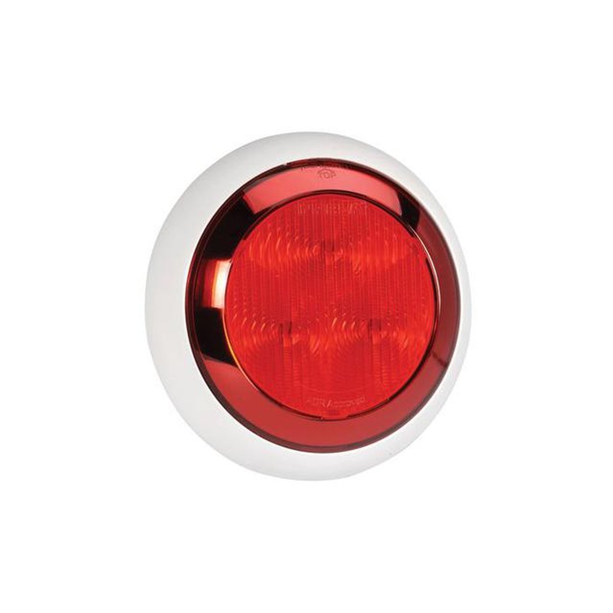 Narva Model 43 LED Rear Stop/Tail Lamp Red 9-33V w/ Chrome Right 94336W