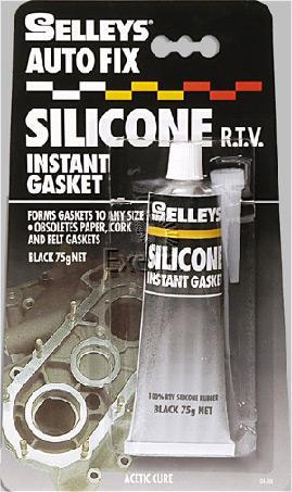 Selleys Autofix RTV Instant Gasket 75g Black AF05