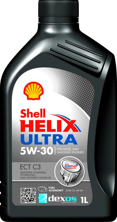 Shell Lubricants Helix Ultra ECT C3 5W30 Full-Syn Engine Oil 1L 300012423