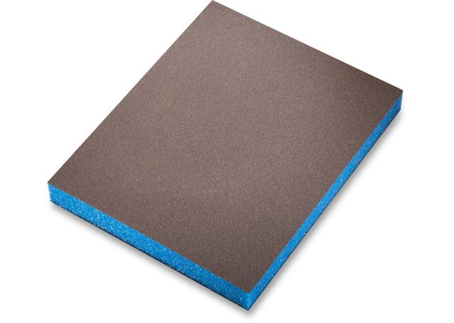 sia Abrasives siasponge 500-600 Grit Sanding Sponge Flex Blue Pad Ultrafine 120 x 98 x 13mm