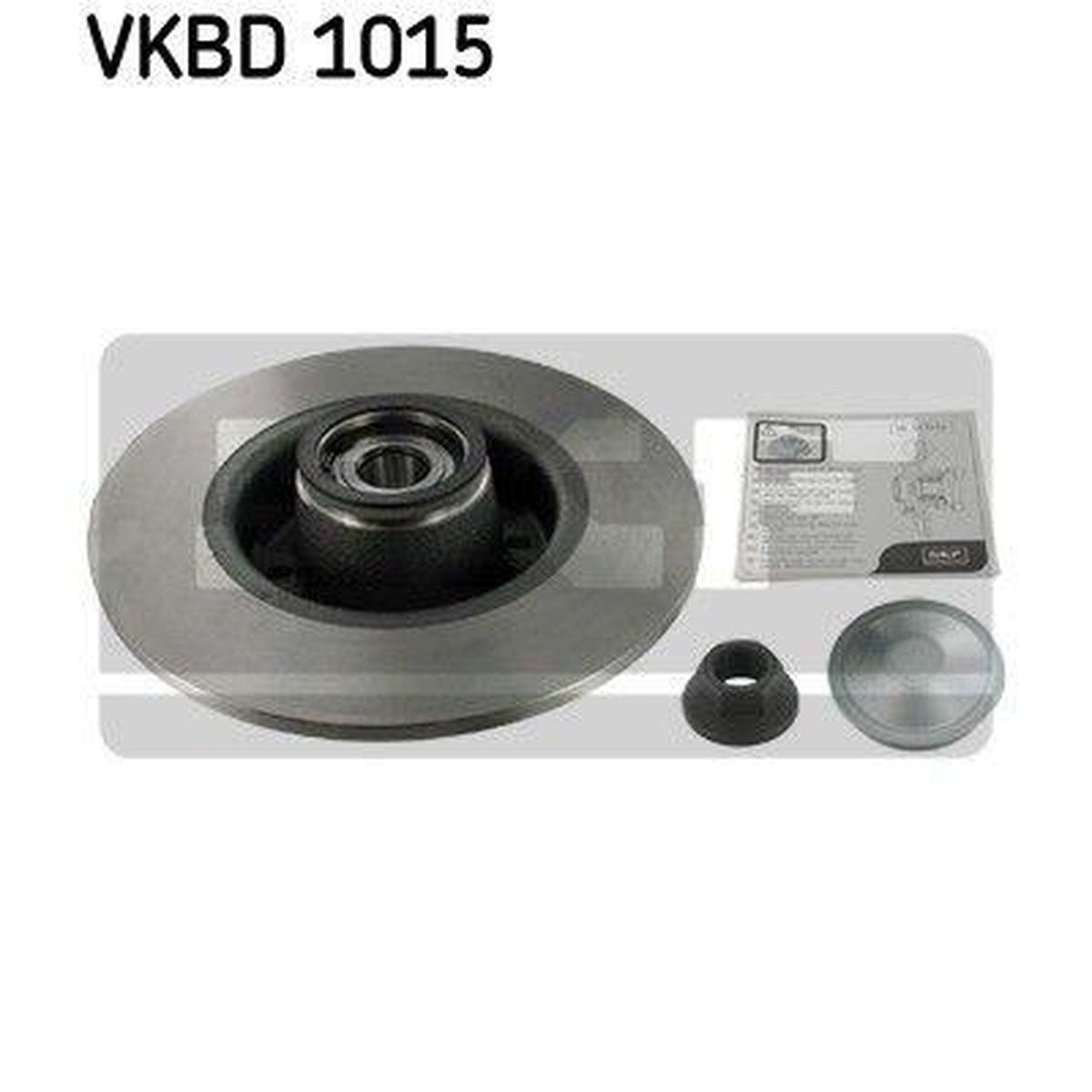 SKF Brake Rotor w/ Bearing 240mm Rear VKBD 1015