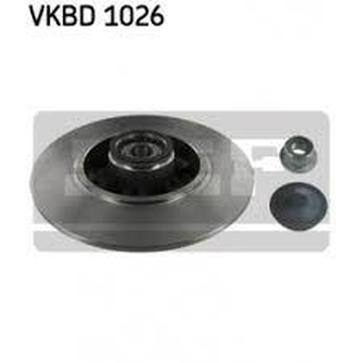 SKF Brake Rotor w/ Bearing 260mm Rear VKBD 1026