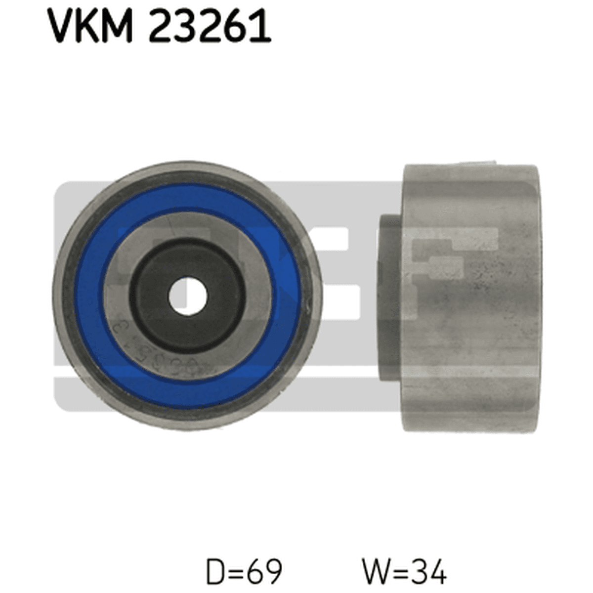 SKF Idler Pulley VKM 23261