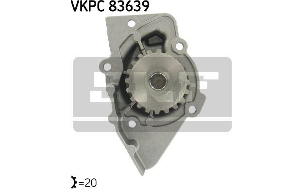 SKF Water Pump VKPC 83639