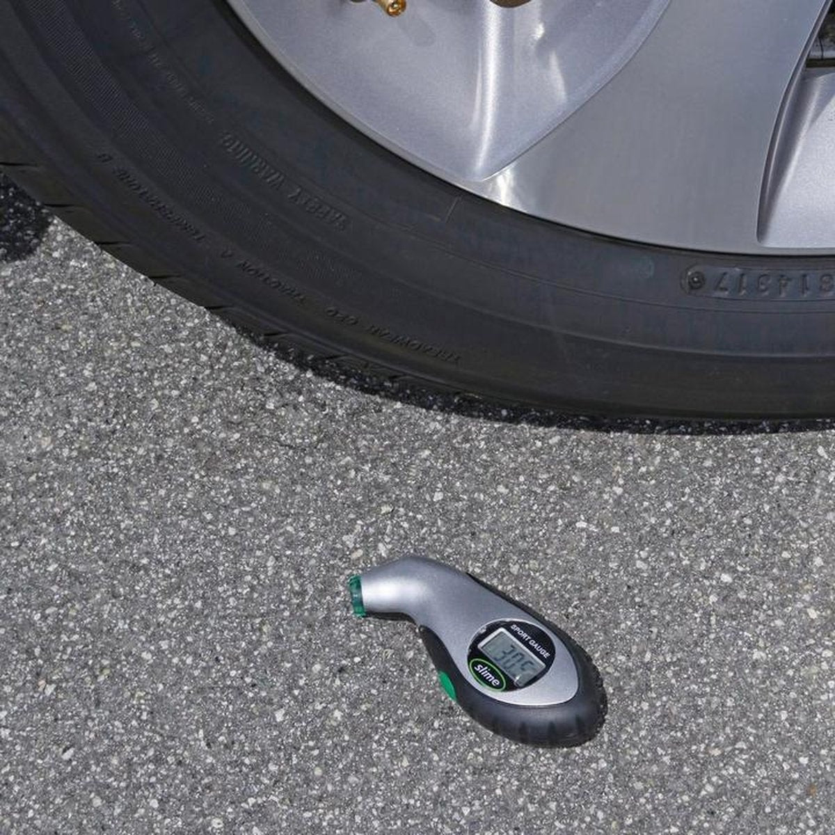 Slime Digital Sports Tyre Pressure Gauge 5-150 PSI 20017