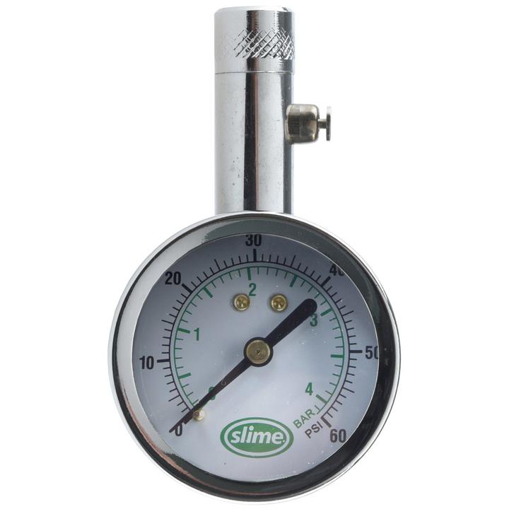 Slime Mini Dial Tyre Pressure Gauge 5-60 PSI 20048T