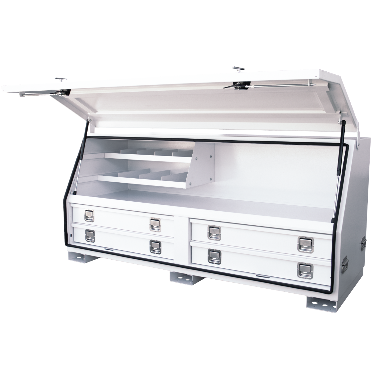 SP Tools 4 Drawer HD Offroad Series Truck Box 1735mm White SP40333