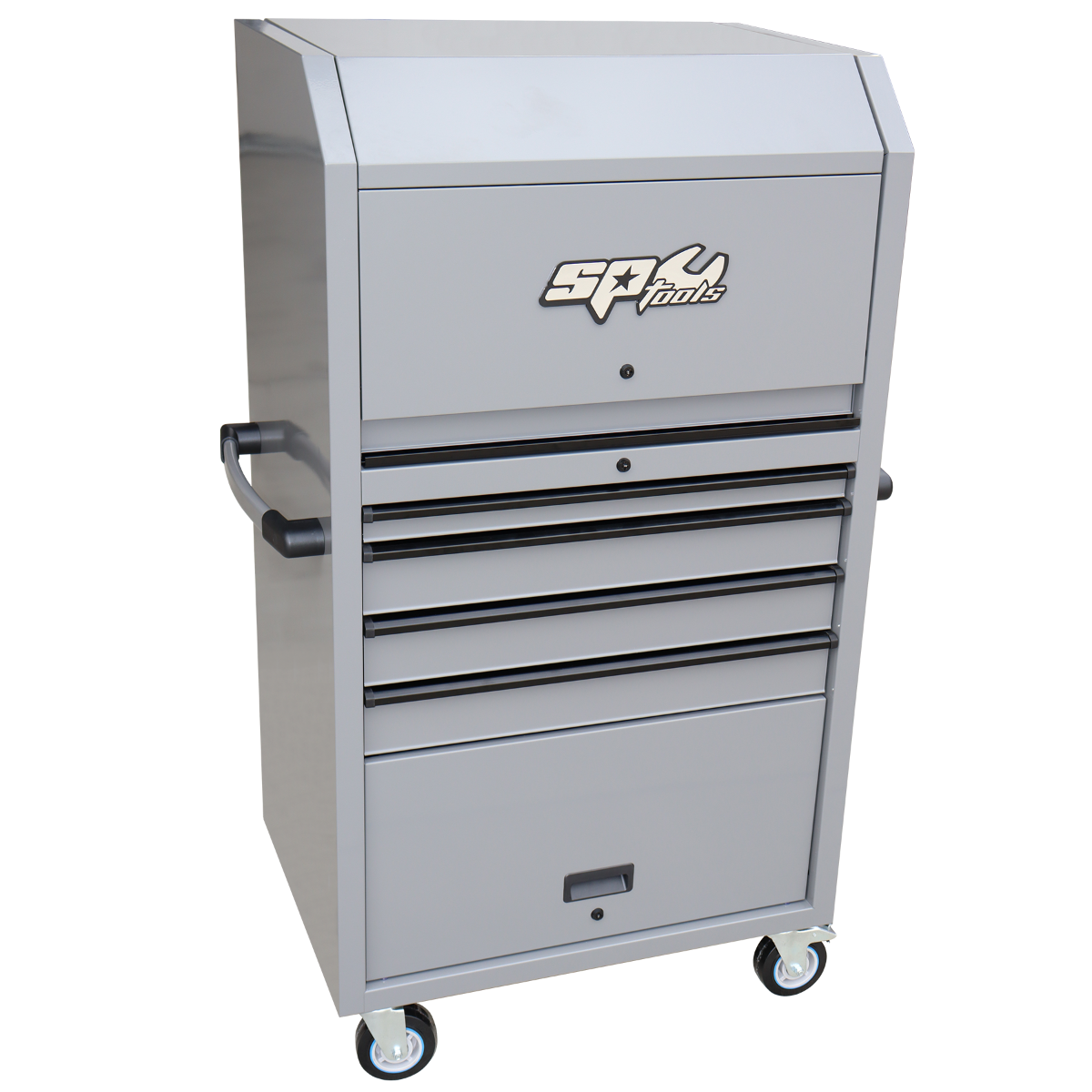 SP Tools 36in. 4 Drawer USA Sumo Diagnostic Station Lethal Grey SP44550LG-BLK