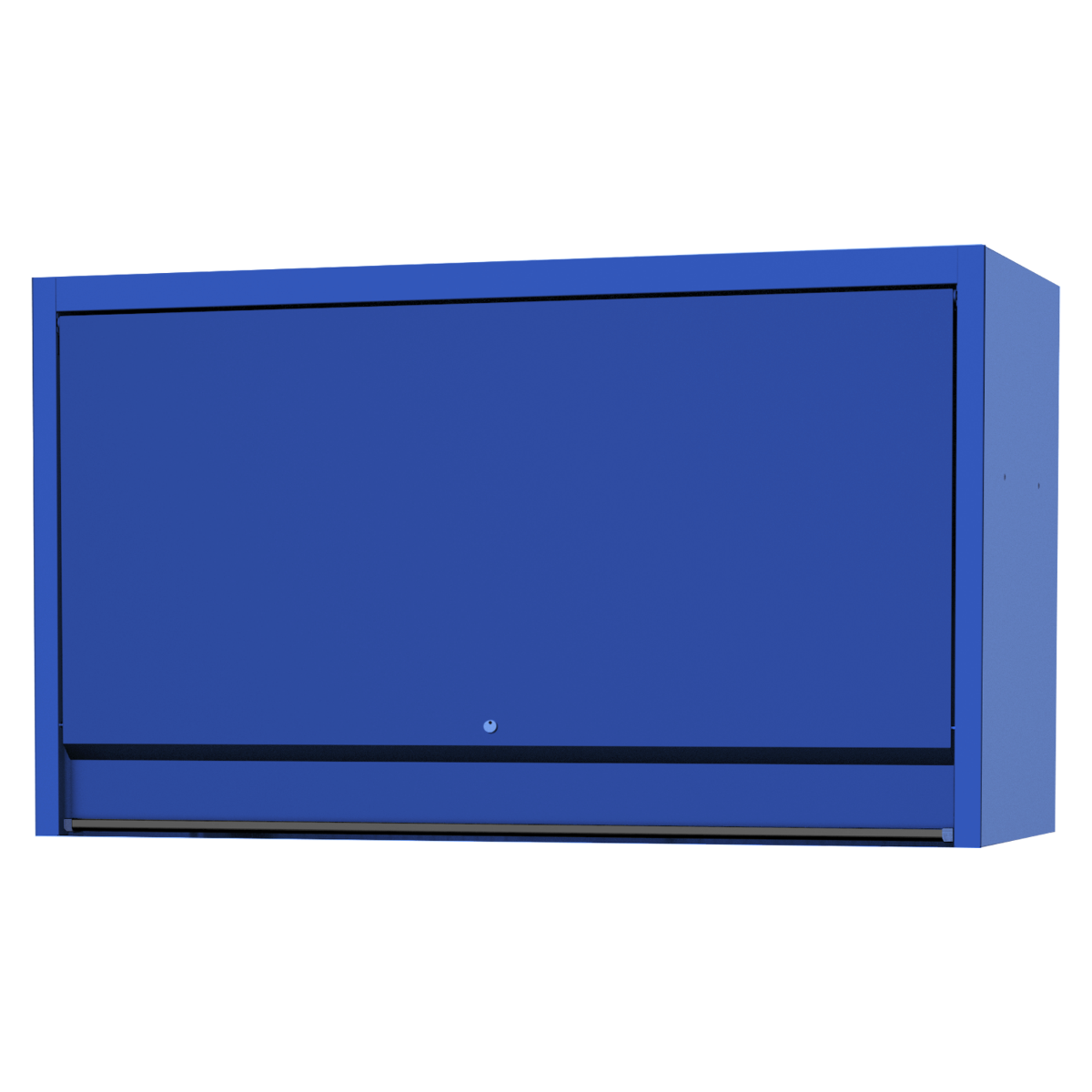 SP Tools 59in. USA Sumo Power Top Hutch W/Shelf Pegboard Light Powerboard Blue/Black SP44730BL