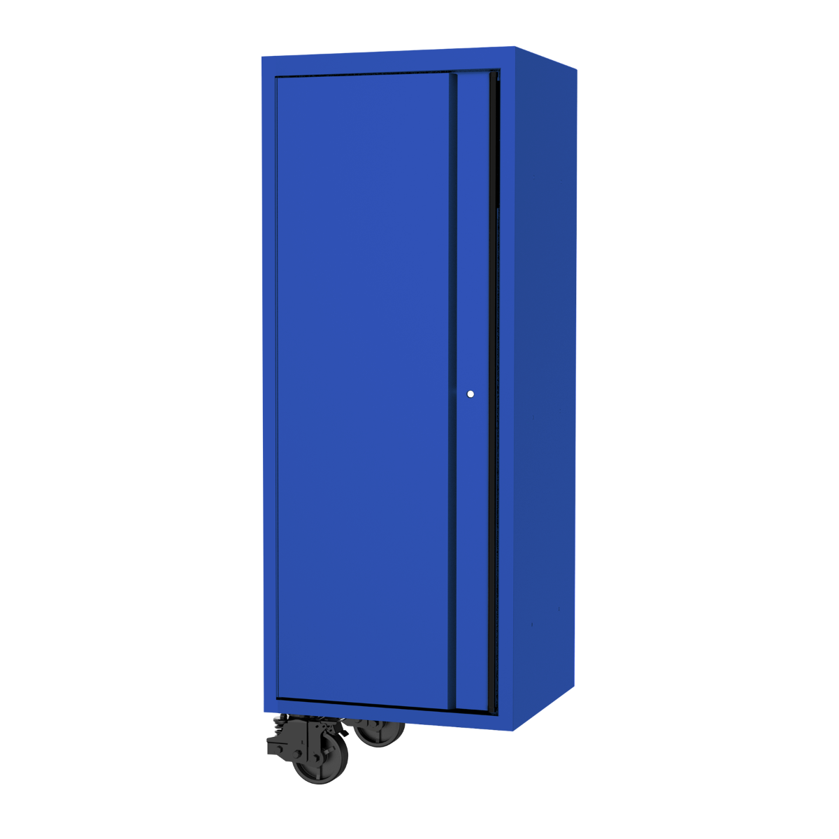 SP Tools 27in. USA Sumo Side Cabinet 4Roller Shelves +1Fixed Shelf Blue/Black SP44880BL