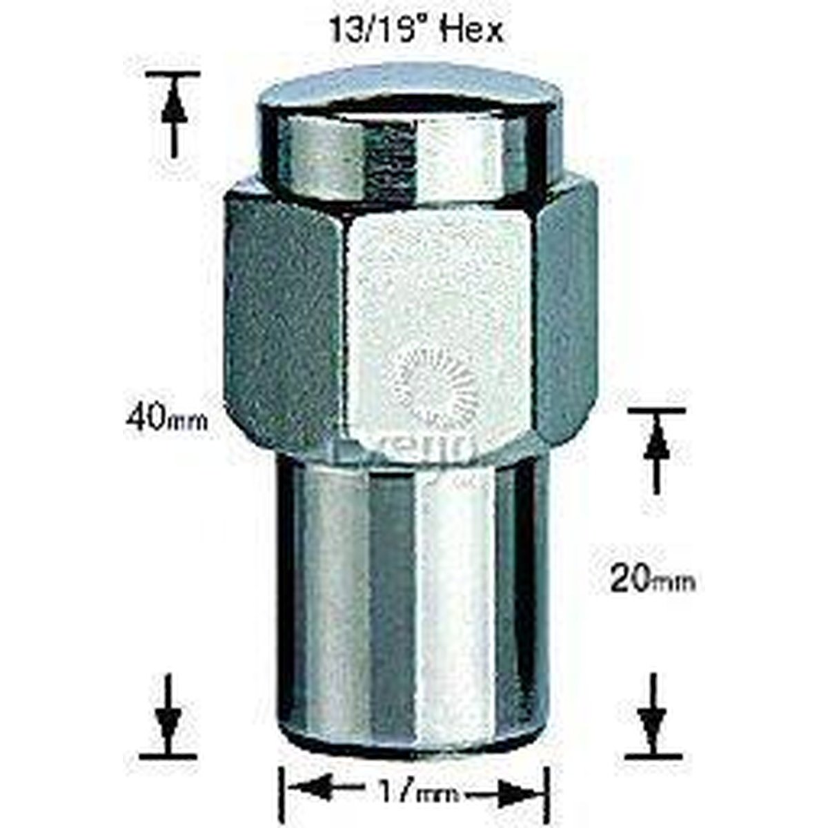 Speco Wheel Nut Set 1/2" 4 Pack WN202