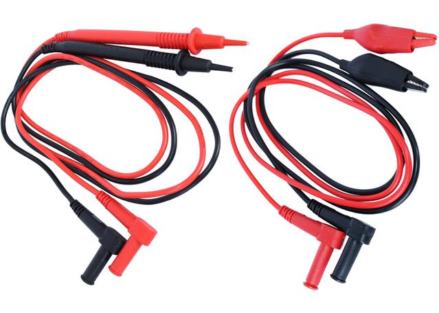 SP Tools Multimeter Dual Test Lead Set - Alligator & Standard Probes
