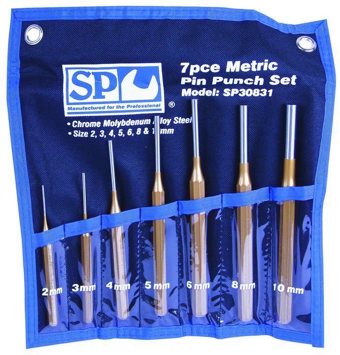 SP Tools Pin Punch Set-7Pcs
