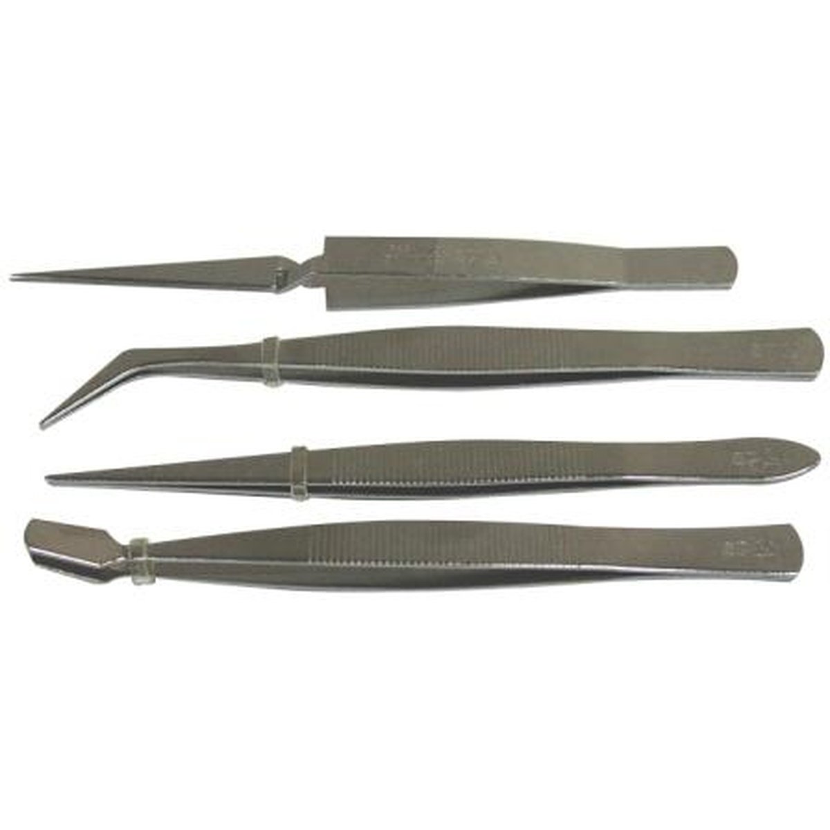 SP Tools Tweezers 4Pc Set