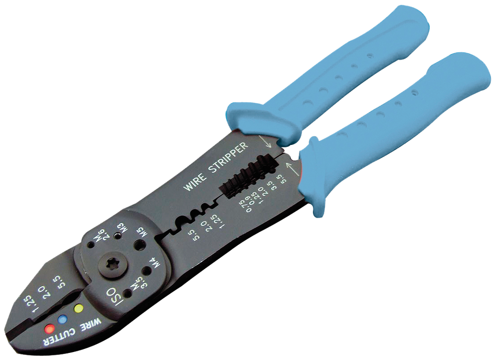 SP Tools Crimper Insulated & Open Barrel Terminal 225mm