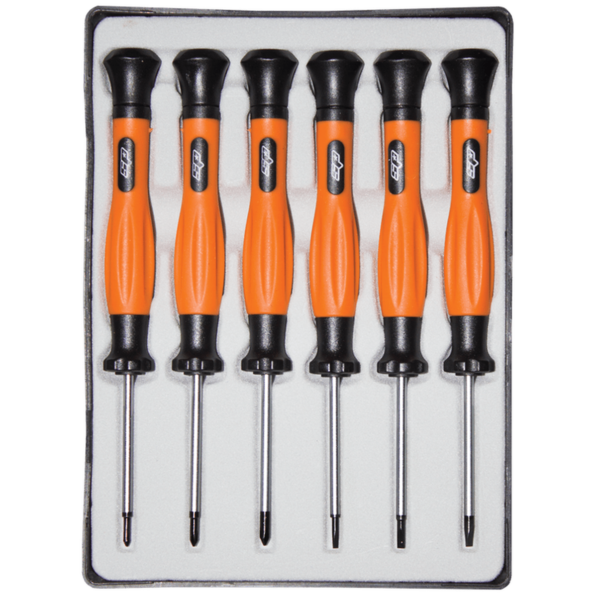 SP Tools Screwdriver Set 6Pc Mini Phillips/Slotted