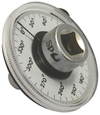 SP Tools Torque Angular Guage 1/2"Dr 360 Scale