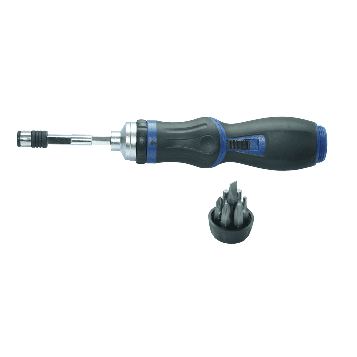 SP Tools Bit Set 9Pc Inc Rotatable Ratchet Driver
