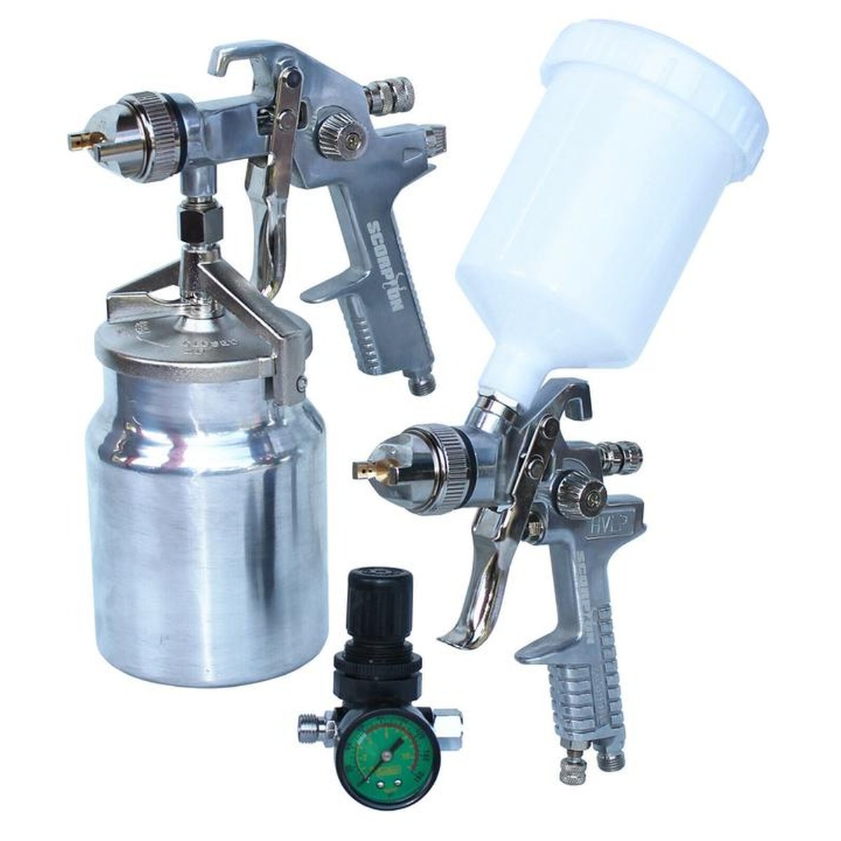 SP Tools Scorpion HVLP Touch Up Spray Gun Kit 3pc